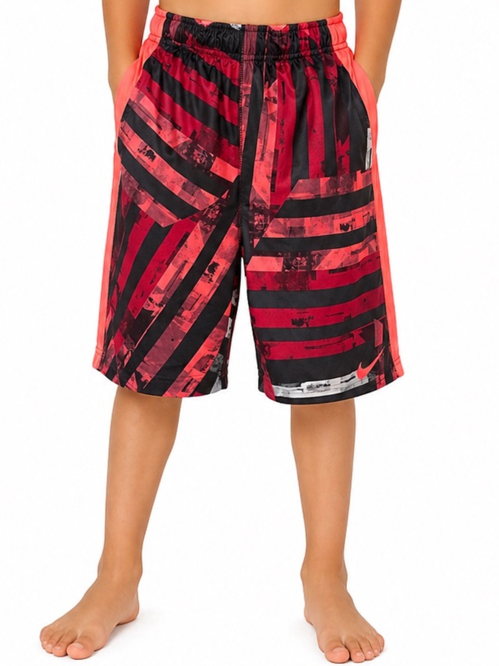 Nike Youth Medium Shorts Dri Fit Running Basketball Workout Casual Breathable